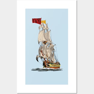 Segelschiff Posters and Art